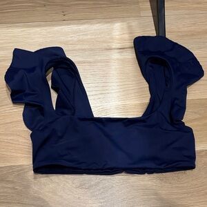 Hill house home navy isla swim top. Medium. Great used condition